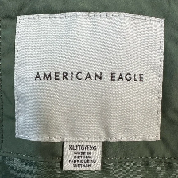 AE Puffer Vest - Olive - Picture 8 of 9